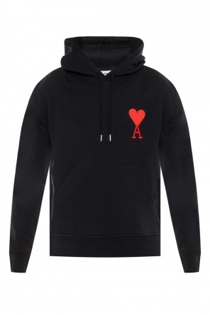 Hooded embroidered sweatshirt, zdjęcie 1 Hooded embroidered sweatshirt od Ami Alexandre Mattiussi
